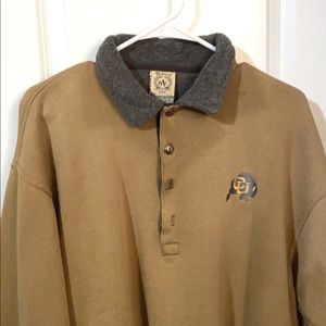 *VINTAGE* Colorado Buffaloes Button Fleece Size L